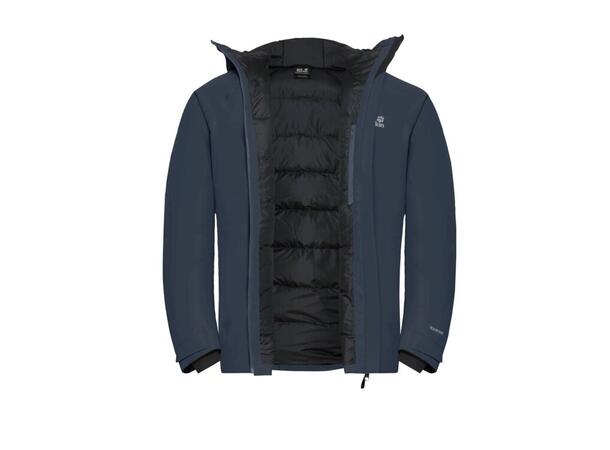 JW Icecape 2L Down Ins Jkt Marine L Jack Wolfskin vanntett dun jakke 