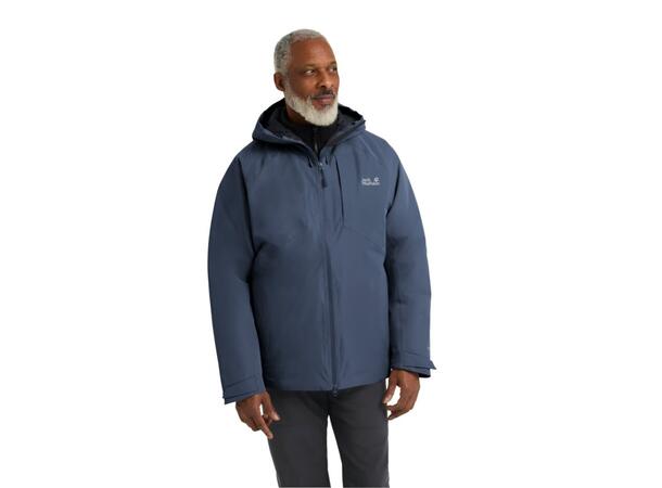 JW Icecape 2L Down Ins Jkt Marine L Jack Wolfskin vanntett dun jakke 