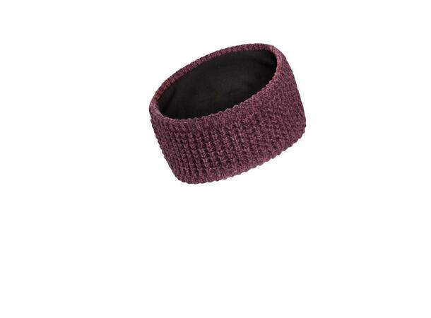 JW Medley Knit Headband W Burgunder M Jack Wolfskin Pannebånd med Fleece Fór 