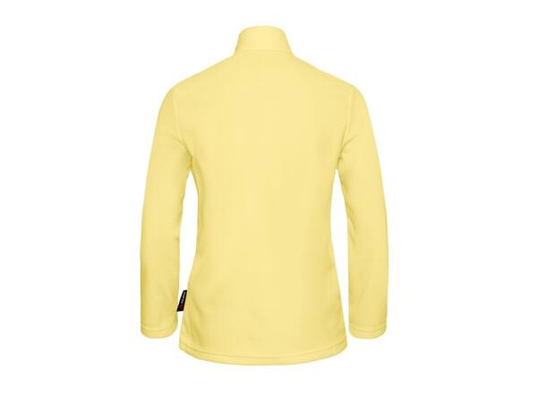 JW Taunus HZ W Gul M Jack Wolfskin fleece genser m/glidelås 