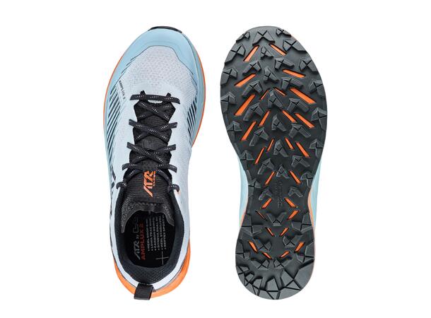 LOWA Amplux 2 Blå/Oransje 9 All terrain running - misty blue/orange 