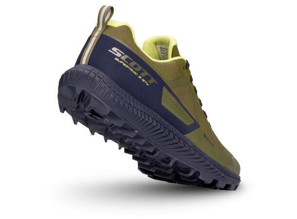 SCOTT Shoe Supertrac 3 GTX Oliven 44,5 Terrengmodell med Gore-Tex til herre 