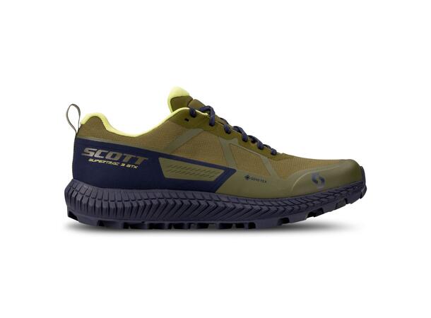 SCOTT Shoe Supertrac 3 GTX Oliven 44,5 Terrengmodell med Gore-Tex til herre 