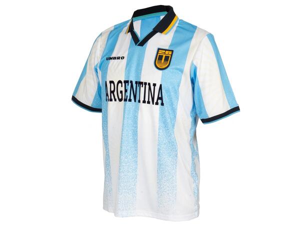 UMBRO Argentina Jersey Blå L Retro fotballskjorte 