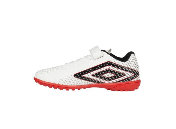 UMBRO Aurora II Lo TF VE Jr. Hvit 28 Fotballsko til junior med velcro 