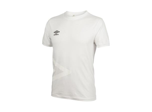 UMBRO Boston Tee. Hvit 3XL T-skjorte med rund hals 