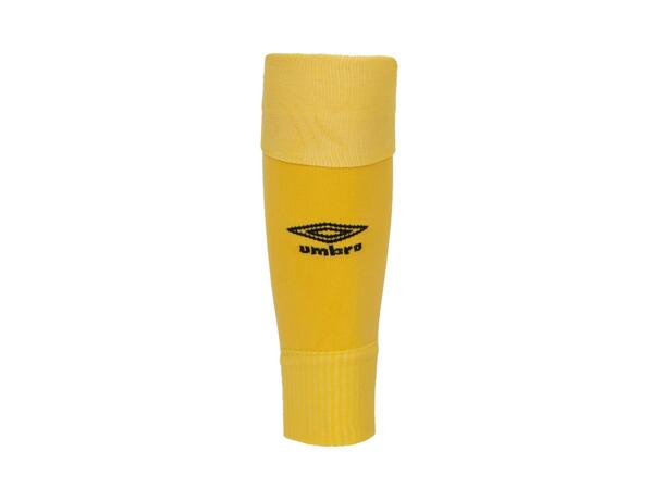 UMBRO Footless Sock Gul M Fotballstrømpe uten fot 