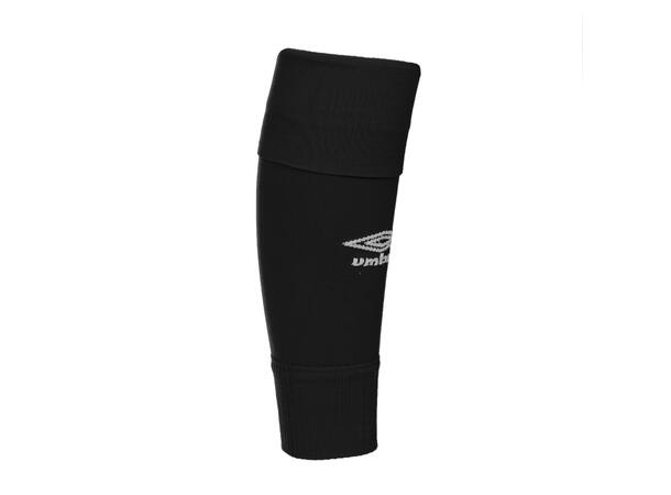 UMBRO Footless Sock Sort L Fotballstrømpe uten fot 