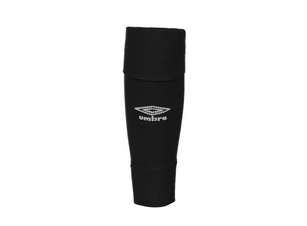 UMBRO Footless Sock Sort L Fotballstrømpe uten fot 