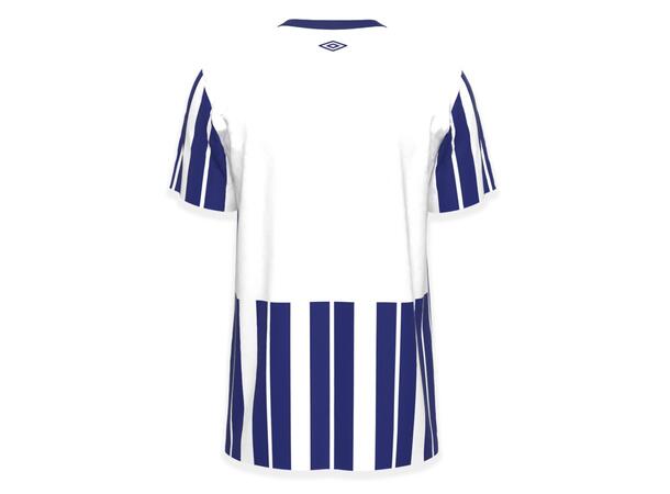 UMBRO Inter Strip Jsy Jr Hvit/Blå 140 Stripet teknisk spillertrøye 