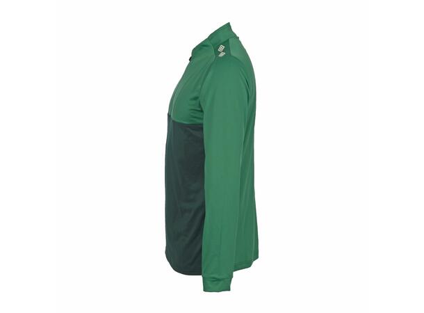 UMBRO UX Pro Half Zip Jr Grønn/Hvit 140 Treningsgenser med glidelås til junior 