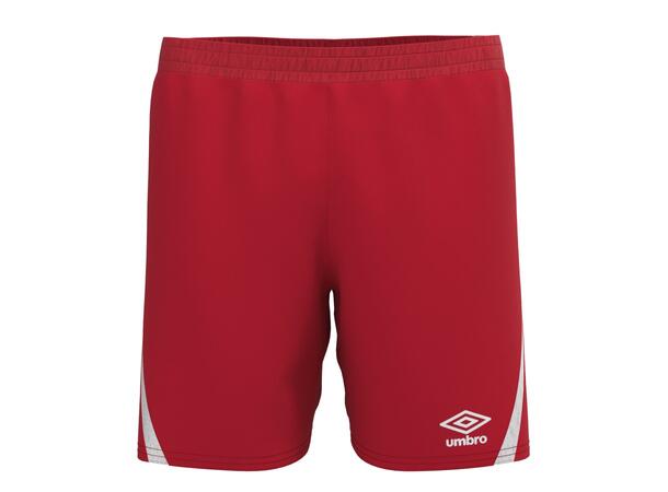UMBRO UX Pro Shorts Jr Rød/Hvit 140 Flott spillershorts junior 
