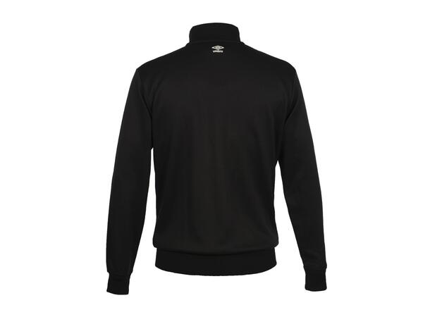 UMBRO UX Pro Track Jacket Jr Sort 164 Polyesterjakke med tøffe detaljer Junior 