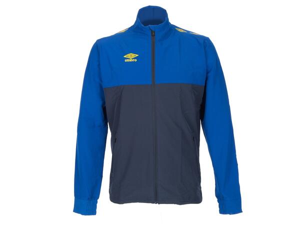 UMBRO UX Pro Trn Jkt Blå/Gul XL Lett treningsjakke, normal passform. 