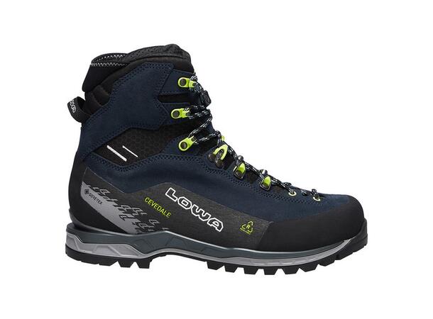 LOWA Cevedale Pro GTX mid Blå/Gul 6,5 Fjellsko 