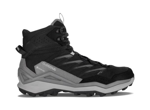 LOWA Maddox Pro GTX Mid Sort/Grå 10 Tursko 
