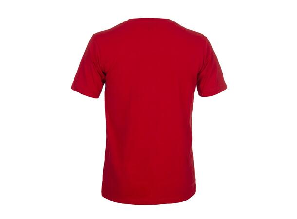 UMBRO Basic Tee Rød L Rundhalset t-skjorte i bomull 