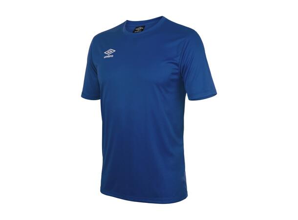 UMBRO Cup SS Jersey jr Blå 116 Spillertrøye i 100% polyester 