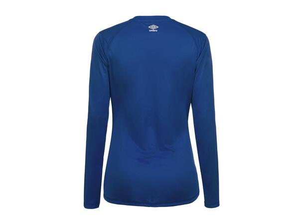 UMBRO Liga LS Jersey W Blå 38 Flott langermet spillertrøye til dame 