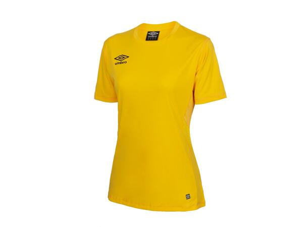 UMBRO Liga SS Jersey W Gul 38 Spillertrøye i resirkulert kvalitet dame 