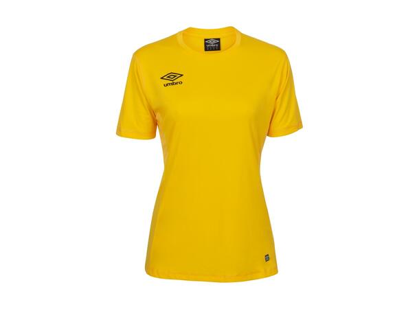 UMBRO Liga SS Jersey W Gul 38 Spillertrøye i resirkulert kvalitet dame 
