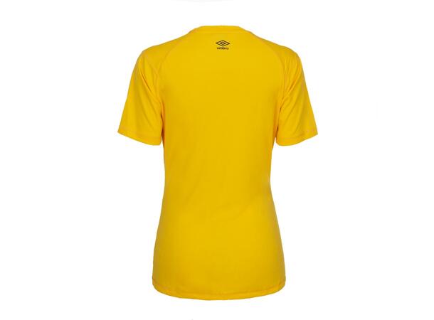 UMBRO Liga SS Jersey W Gul 38 Spillertrøye i resirkulert kvalitet dame 