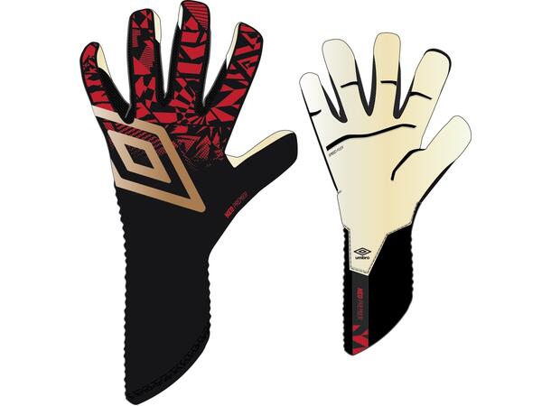 UMBRO Neo Premier Glove Sort/Gull 6 Keeperhanske 