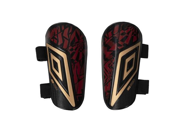 UMBRO Neo Shield Guard Straps Sort XS Leggskinn 