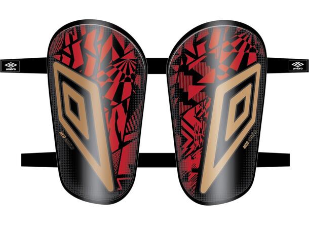 UMBRO Neo Shield Guard Straps Sort XS Leggskinn 