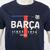 ST Barcelona Text Cotton Tee Marine S Barcelona print t-shirt 