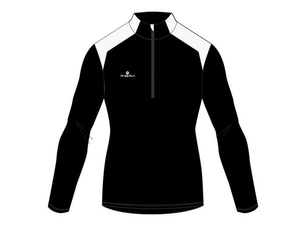 FIBRA Halfzip Sort L Treningsgenser 