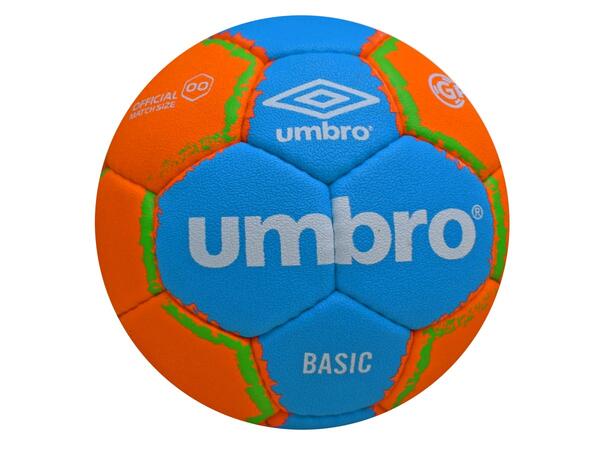 UMBRO Basic II Handball Blå/Oransje 0 Tøff håndball til barn og unge