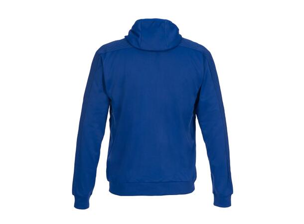 UMBRO Flex Full Zip Hood J MellomBlå 152 Jakke med hette i resirkulert polyester 