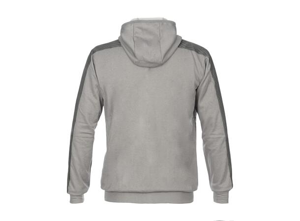 UMBRO Flex Full Zip Hood Lys grå L Jakke med hette i resirkulert polyester 
