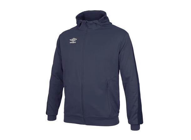 UMBRO Flex Full Zip Hood Marine 3XL Jakke med hette i resirkulert polyester 