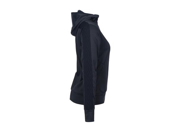 UMBRO Flex Full Zip Hood W Marine 36 Jakke med hette i resirkulert polyester 