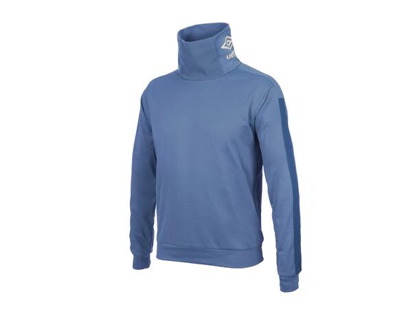 UMBRO Flex High Neck Sweat J Blå 152 Høyhalset genser i resirkulert polyester 