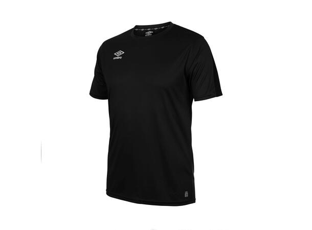 UMBRO Flex T-shirt Sort L T-skjorte i resirkulert polyester 