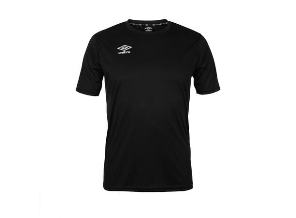 UMBRO Flex T-shirt Sort L T-skjorte i resirkulert polyester 
