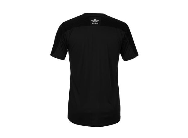 UMBRO Flex T-shirt Sort L T-skjorte i resirkulert polyester 