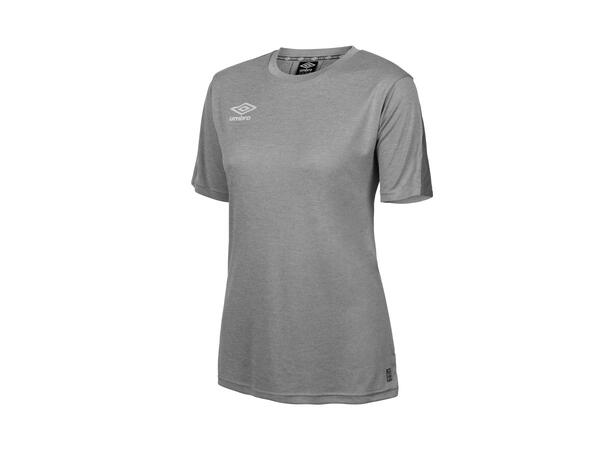 UMBRO Flex T-shirt W Lys grå 36 T-skjorte i resirkulert polyester 