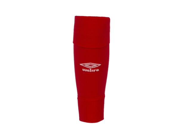 UMBRO Footless Sock Rød M Fotballstrømpe uten fot 