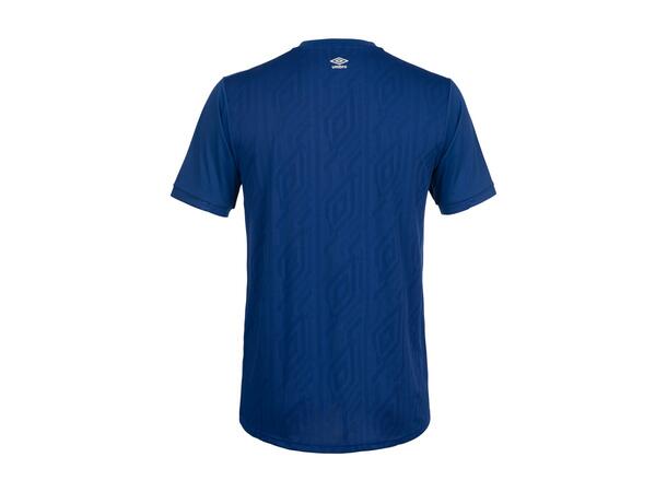 UMBRO UX Pro SS Jsy Blå/Hvit L Flott kortermet spillertrøye 