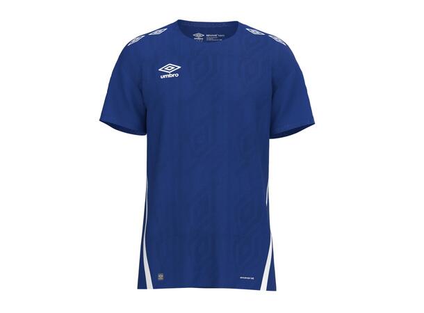 UMBRO UX Pro SS Jsy Jr Blå/Hvit 152 Flott kortermet spillertrøye junior 