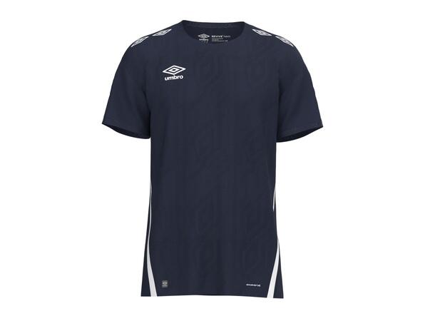 UMBRO UX Pro SS Jsy Marine/Hv L Flott kortermet spillertrøye 
