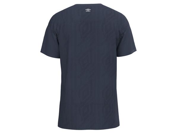 UMBRO UX Pro SS Jsy Marine/Hv L Flott kortermet spillertrøye 