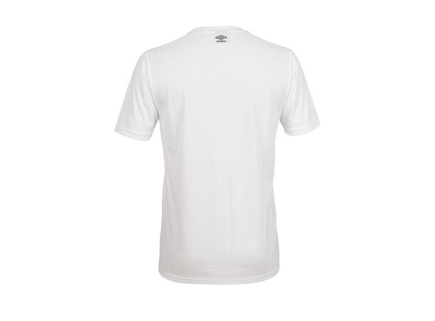 UMBRO UX Pro Trn Tee Hvit/Sort L Teknisk trenings t-skjorte 