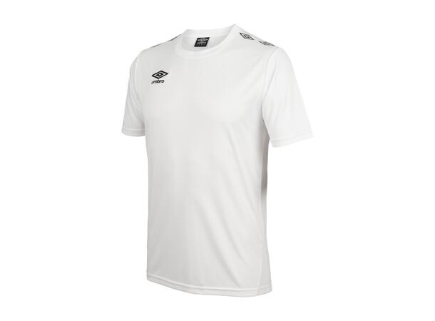 UMBRO UX Pro Trn Tee Hvit/Sort S Teknisk trenings t-skjorte 