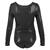 FIBRA Gym Leotard Basic LSW Sort 152 Langermet turndrakt 