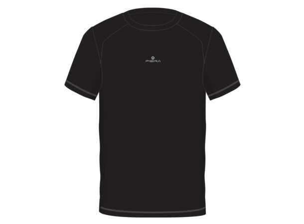 FIBRA Trn Tee Jr Sort 164 Trenings T-skjorte ti ljunior 